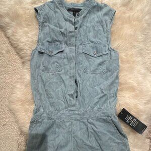 Blue Bcbgmaxazria Romper xxs